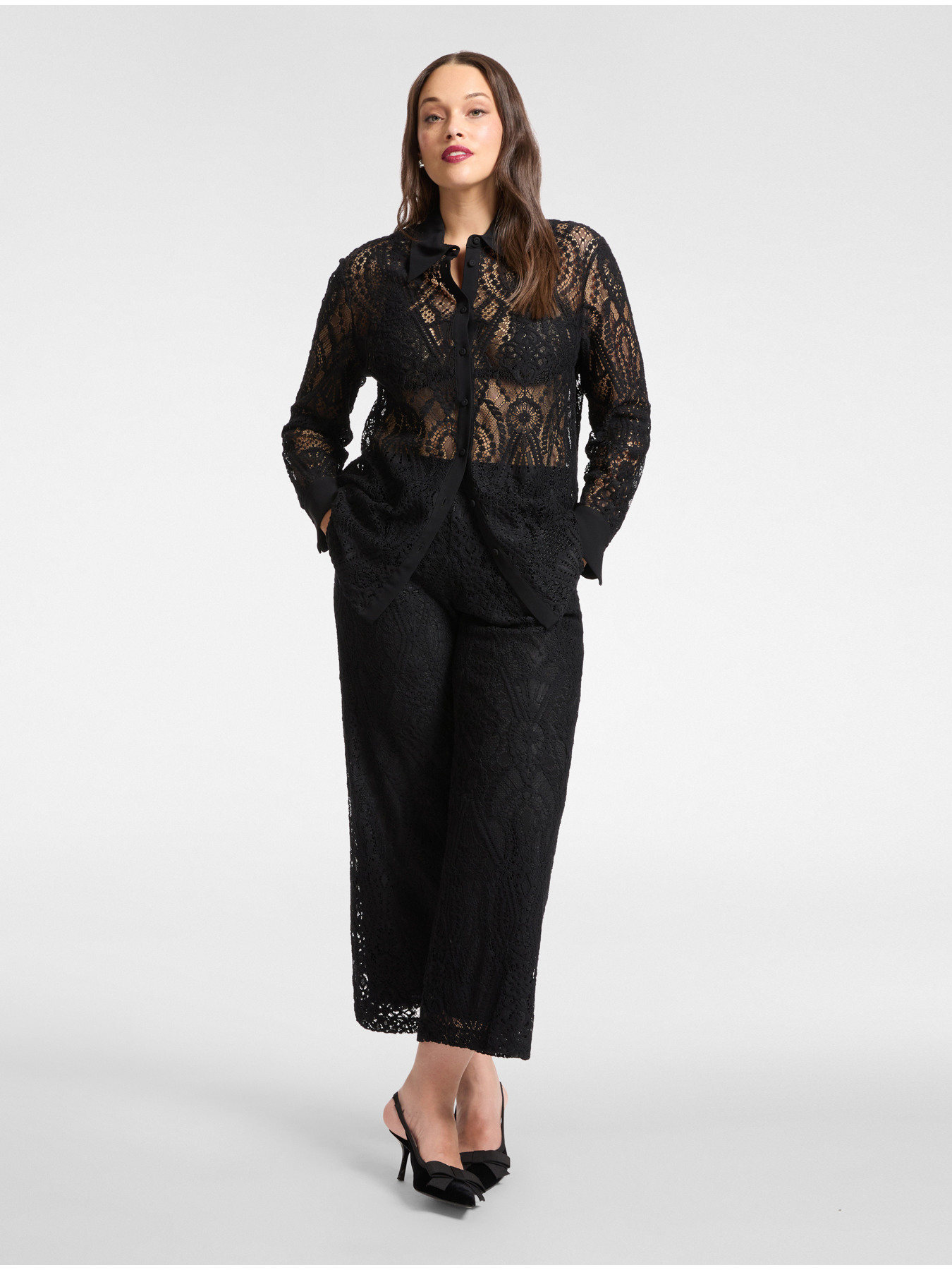 Lace shirt image number 2