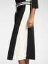 Jupe fourreau colour block en viscose image number 3