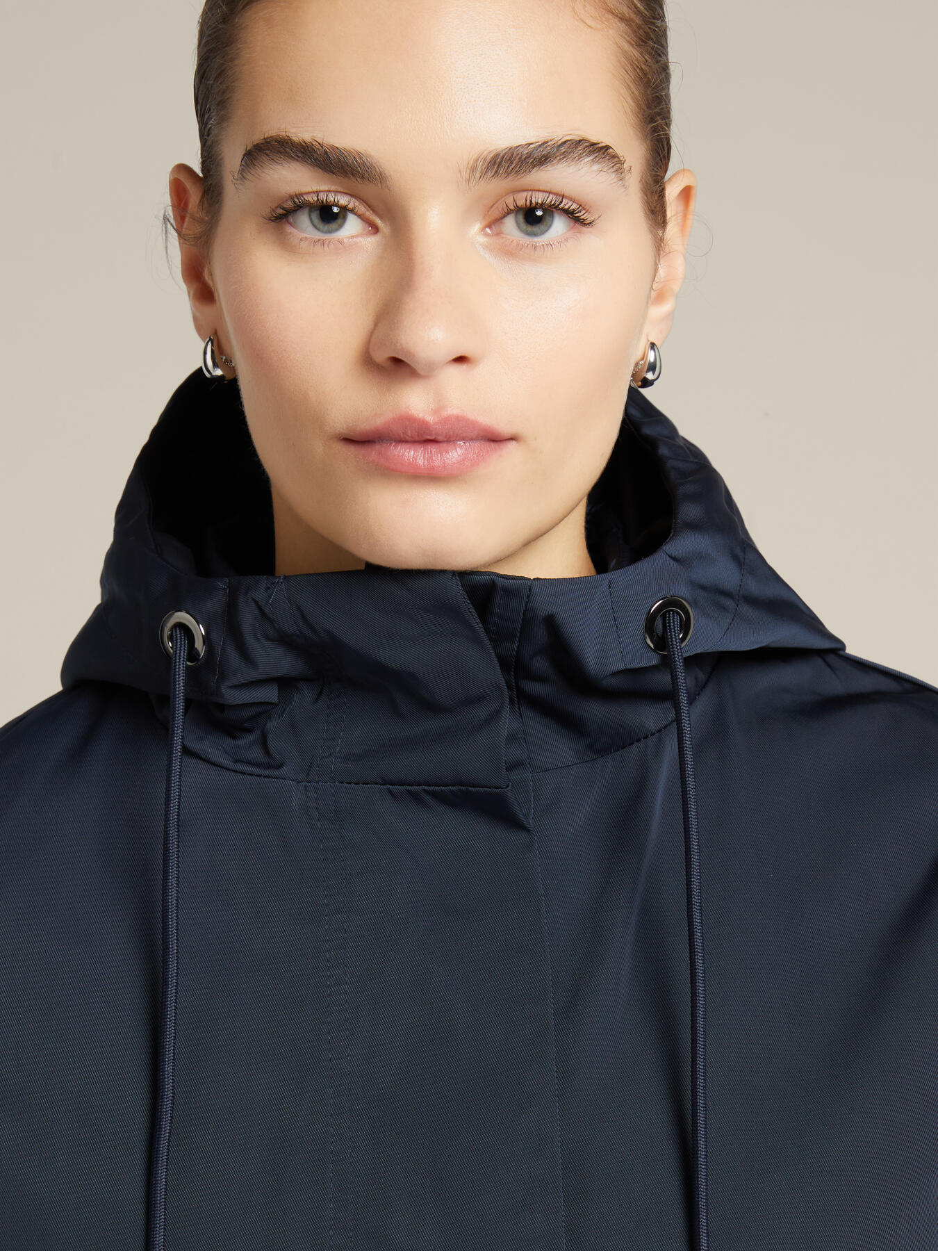 Parka in recycled nylon with detachable vest image number 3