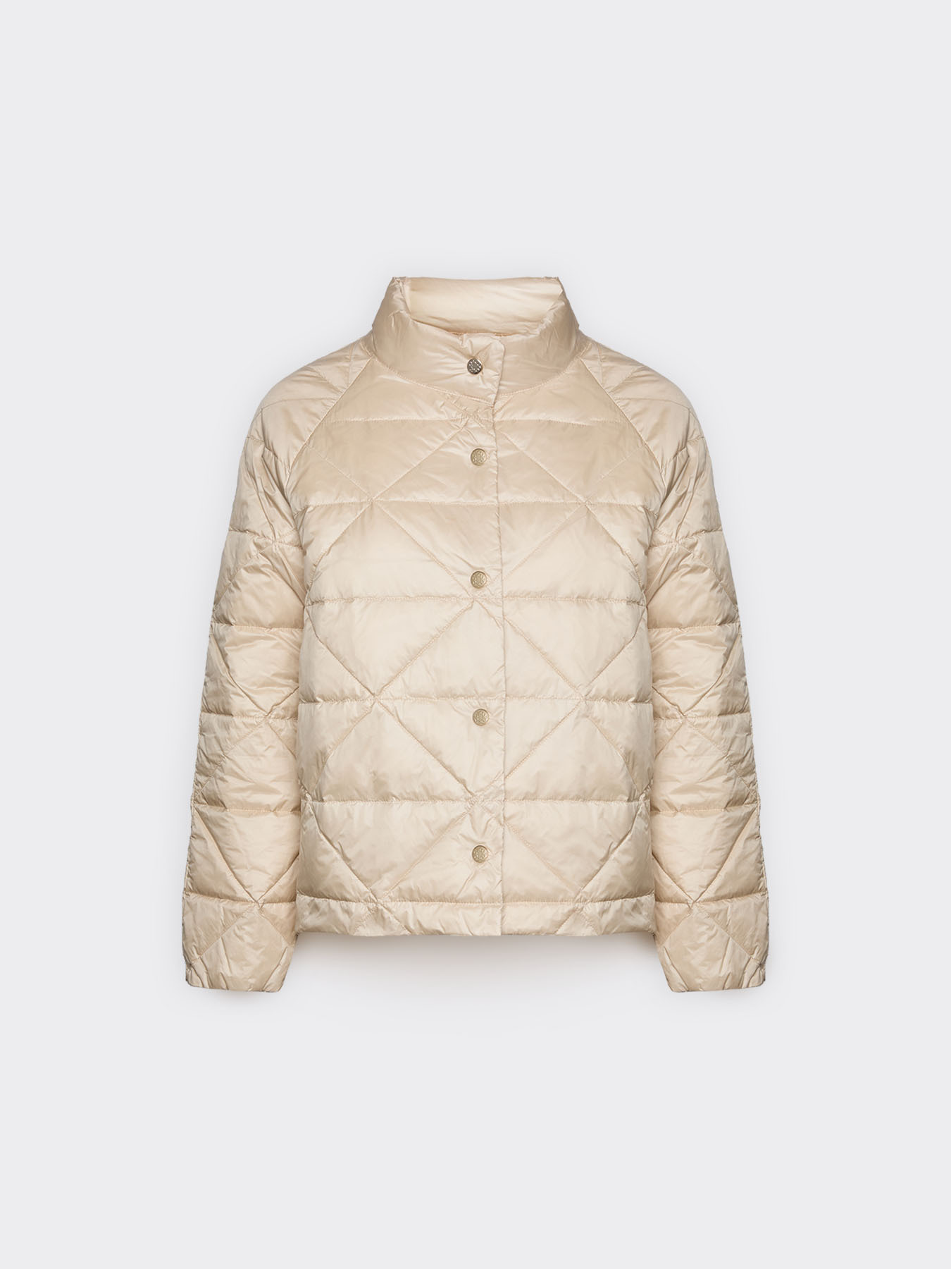Lightweight quilted nylon down jacket image number 4