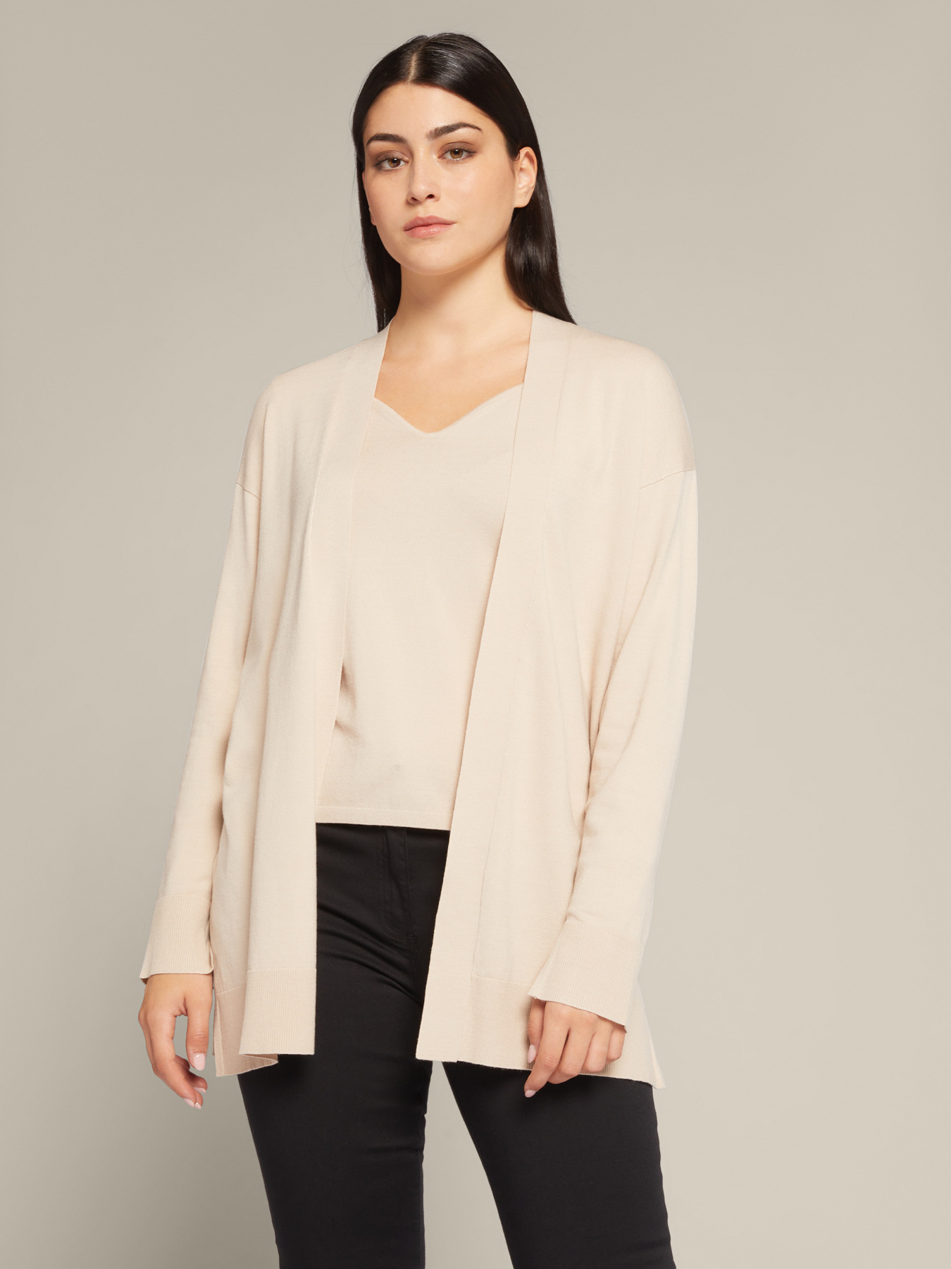 Cardigan aperto davanti image number 0