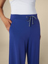 Cropped jersey crepe joggers image number 5