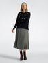 Pull en viscose avec broderies image number 2