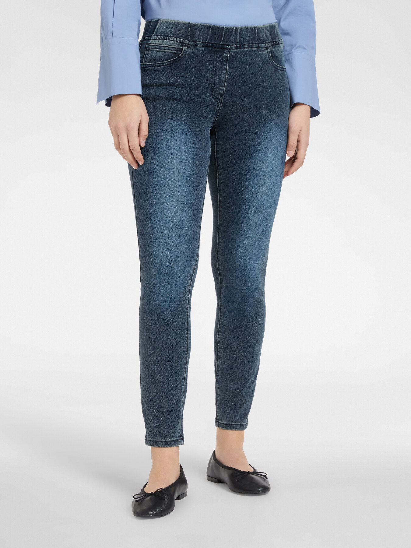 Pull-on jeggings 5 tasche, "Pat" image number 2