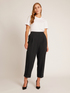 MILANO STITCH CROPPED TROUSERS image number 2