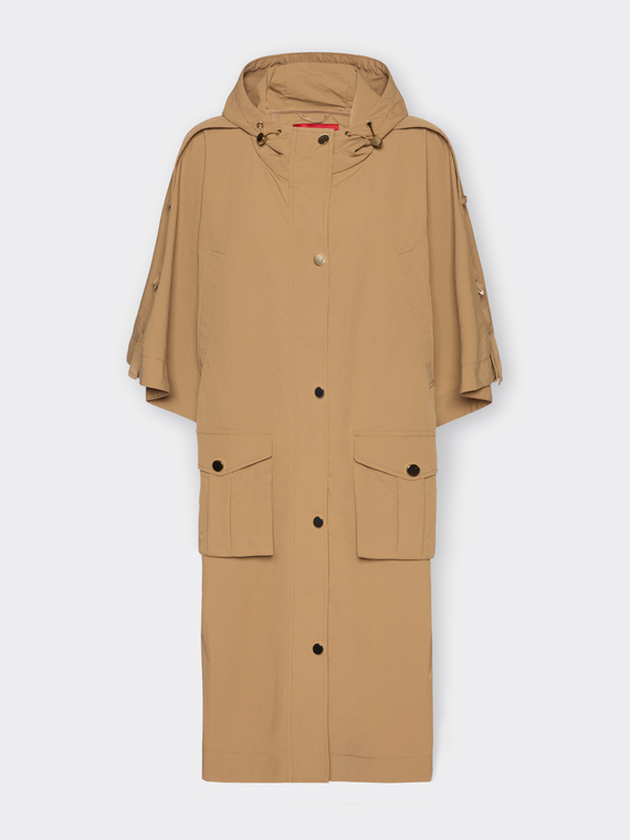 Parka oversize con capucha