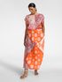Blusa de viscosa estampada image number 2