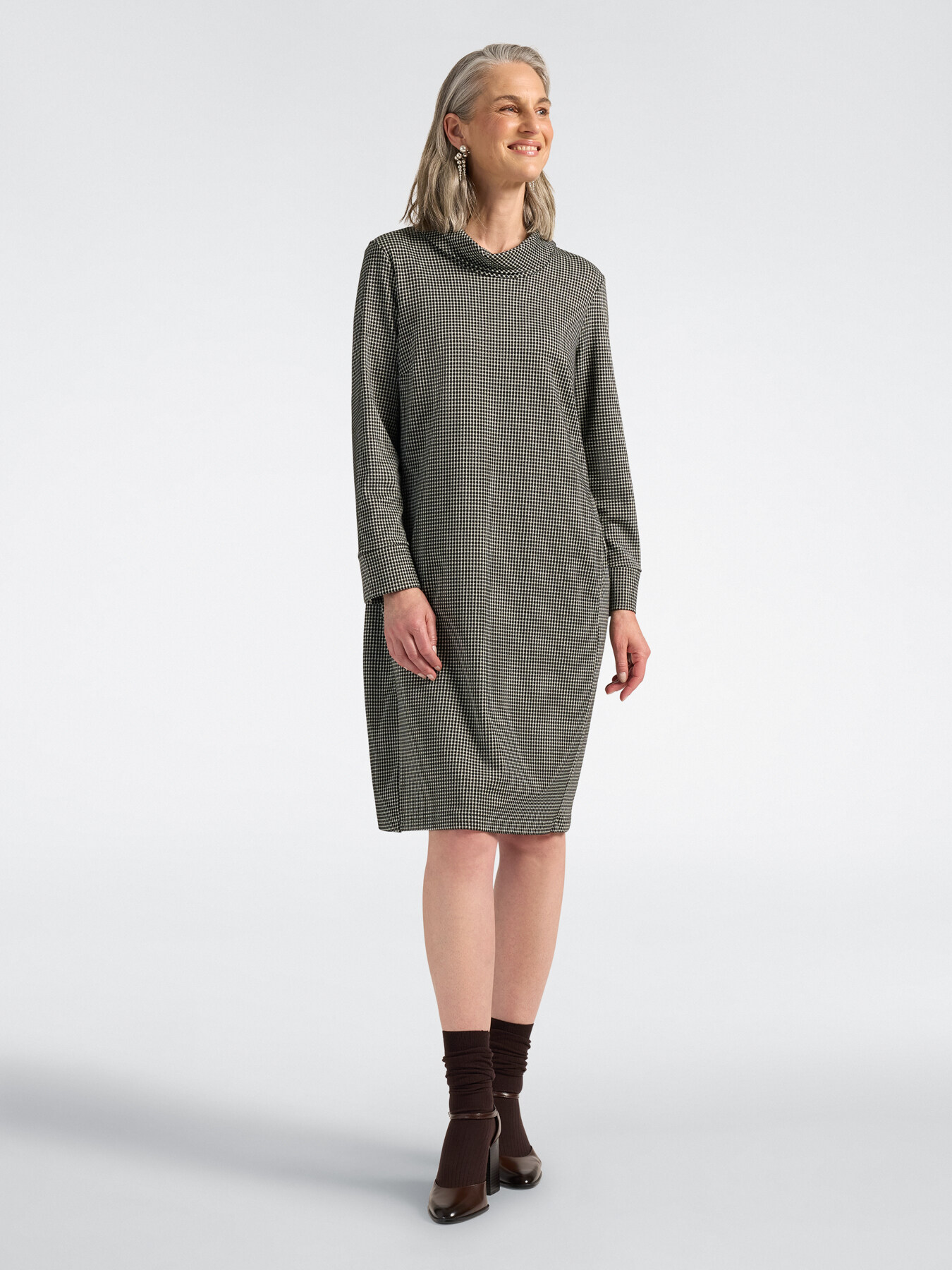 Robe jacquard Vichy image number 2