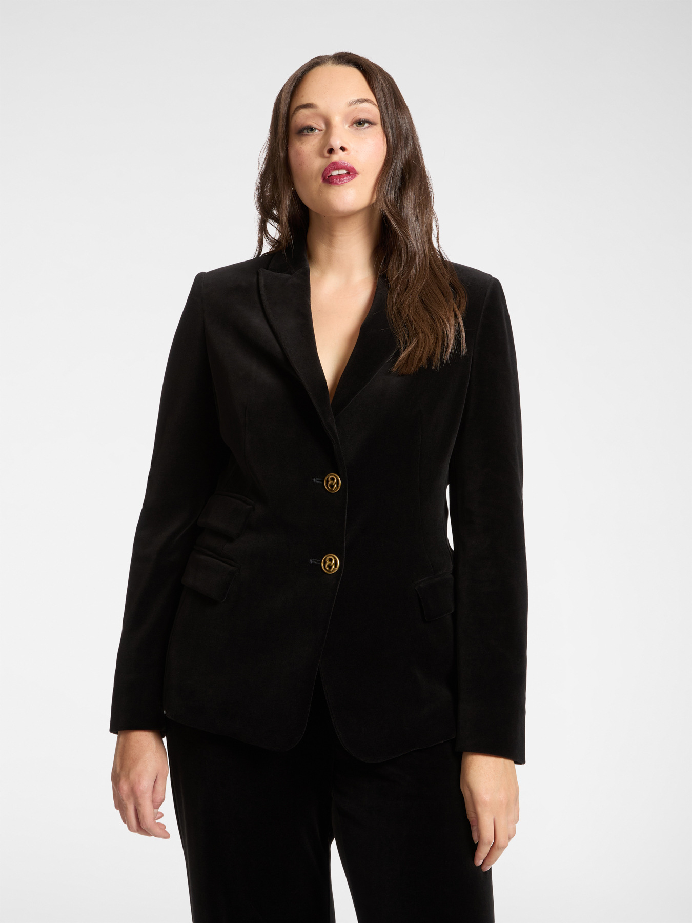 Velvet blazer image number 0