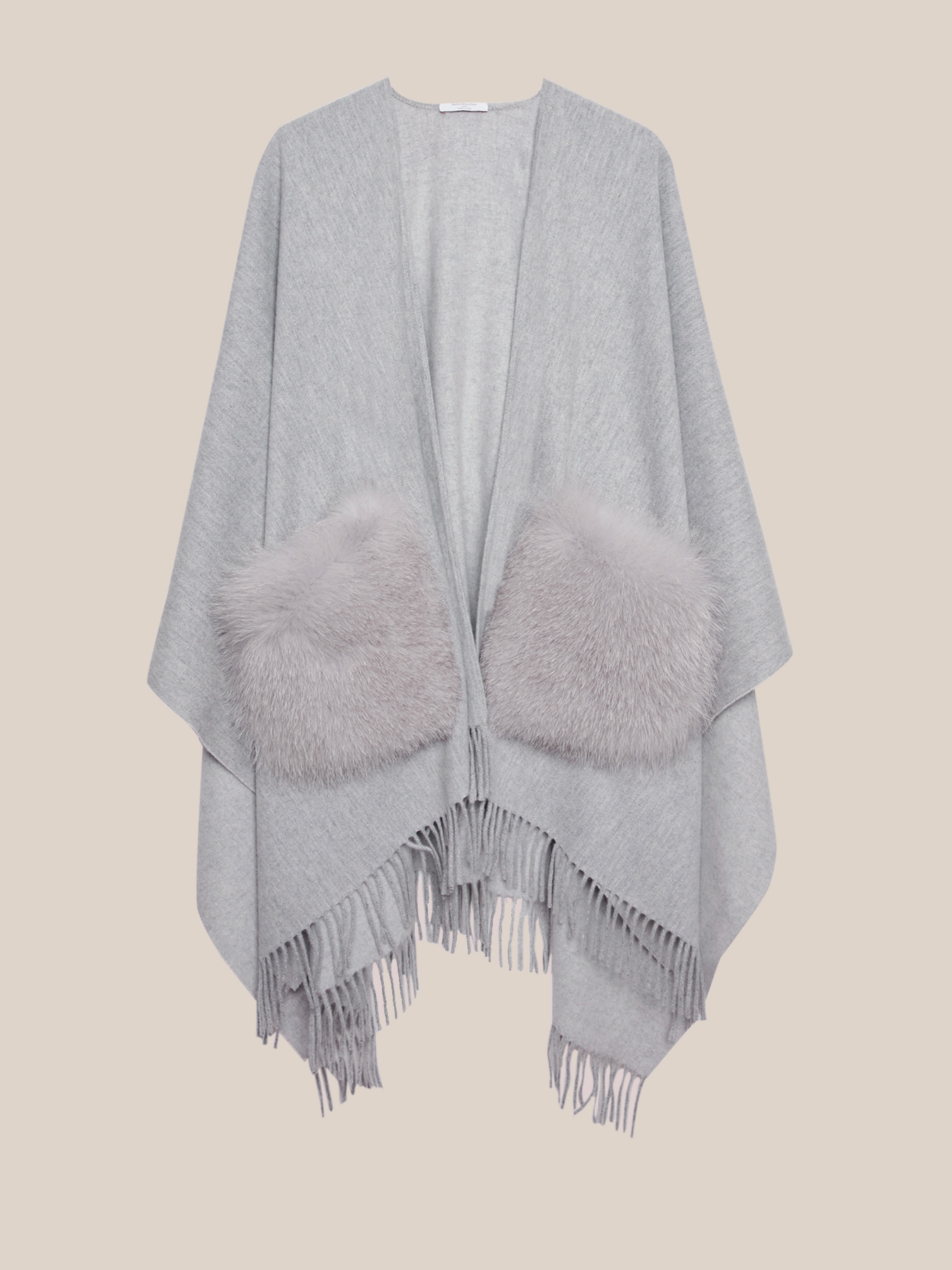 Cape aus Wolle und Kaschmir image number 4