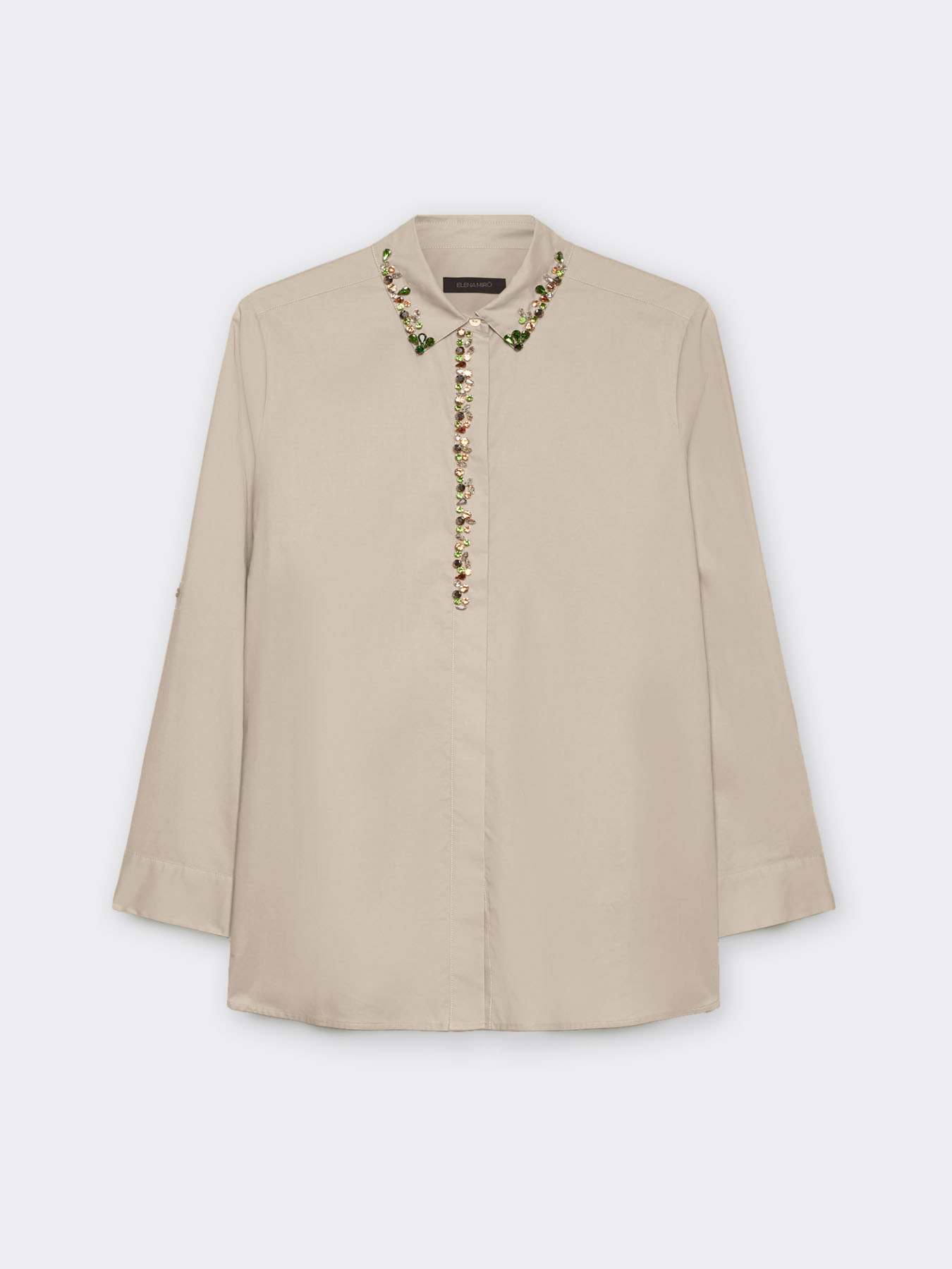 Camisa con bordado image number 4