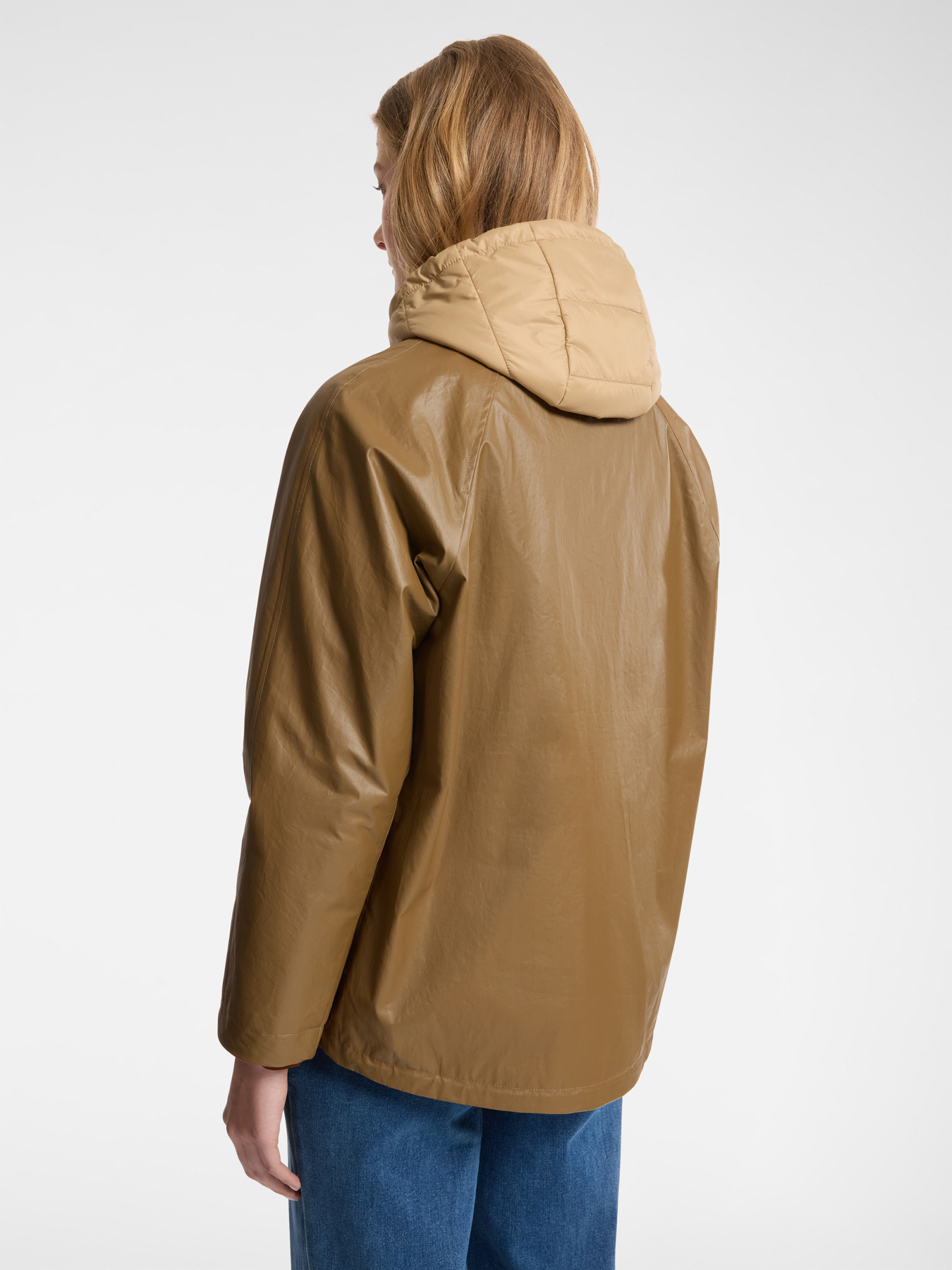 Parka layering in cotone image number 1