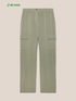 Tailored cargo trousers made from recycled fibres image number 4