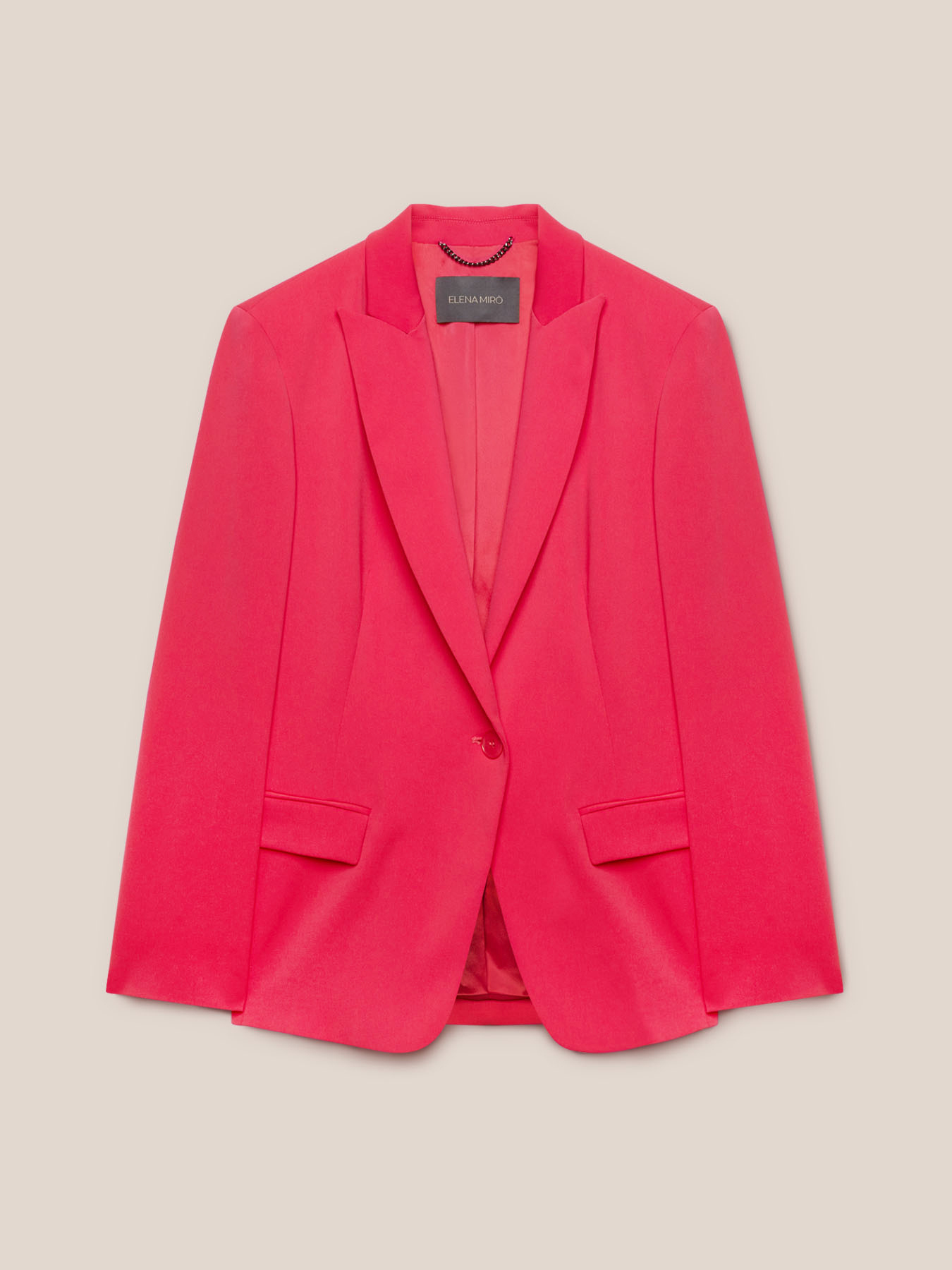 Flowing stretch cady jacket image number 4