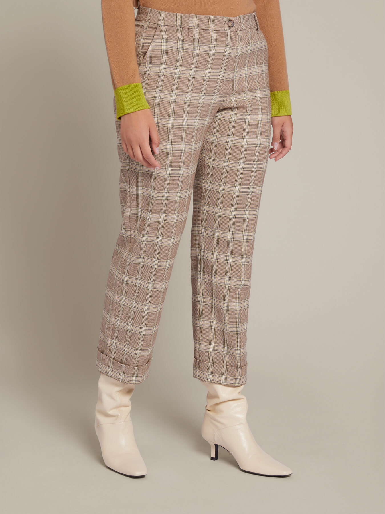 Pantaloni check image number 2