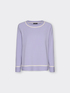 Maglia rigata misto viscosa image number 4