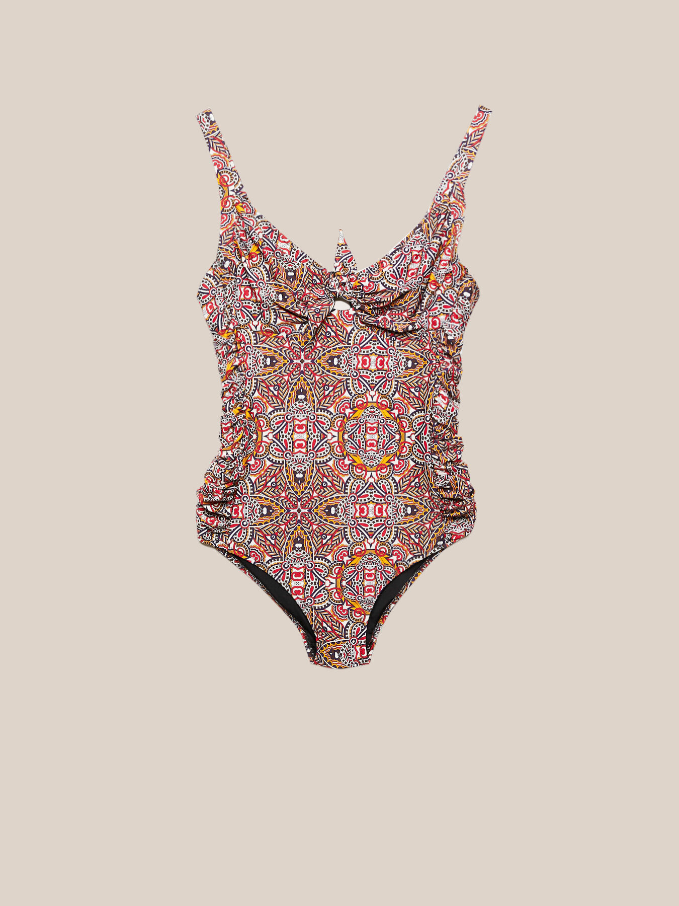 Einteiliger Badeanzug mit aufgedrucktem Muster image number 3