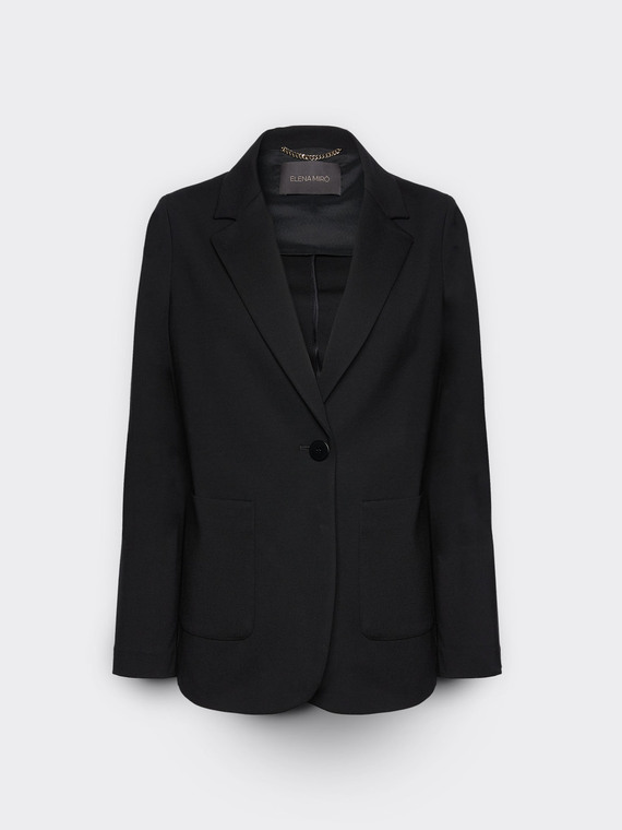 Blazer em malha Milano