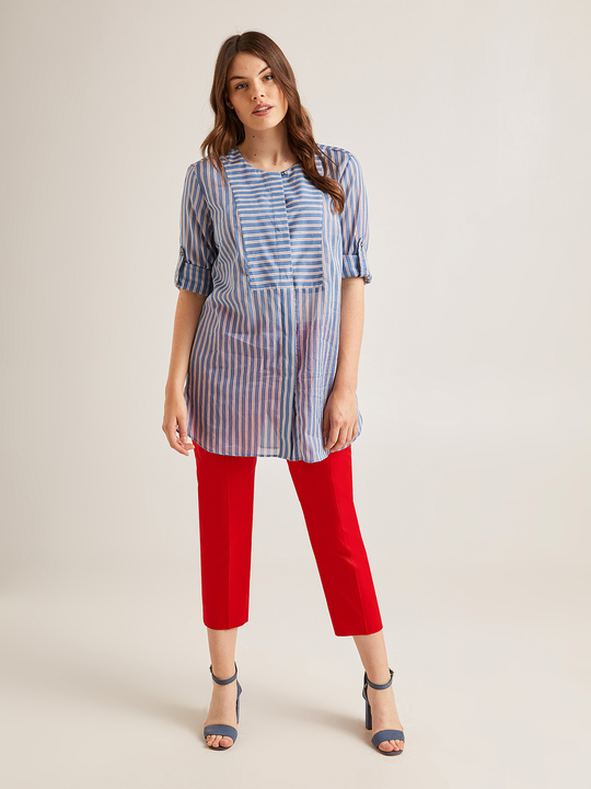 Elenamiro: Cal&ccedil;as retas acima do tornozelo Vermelho_1