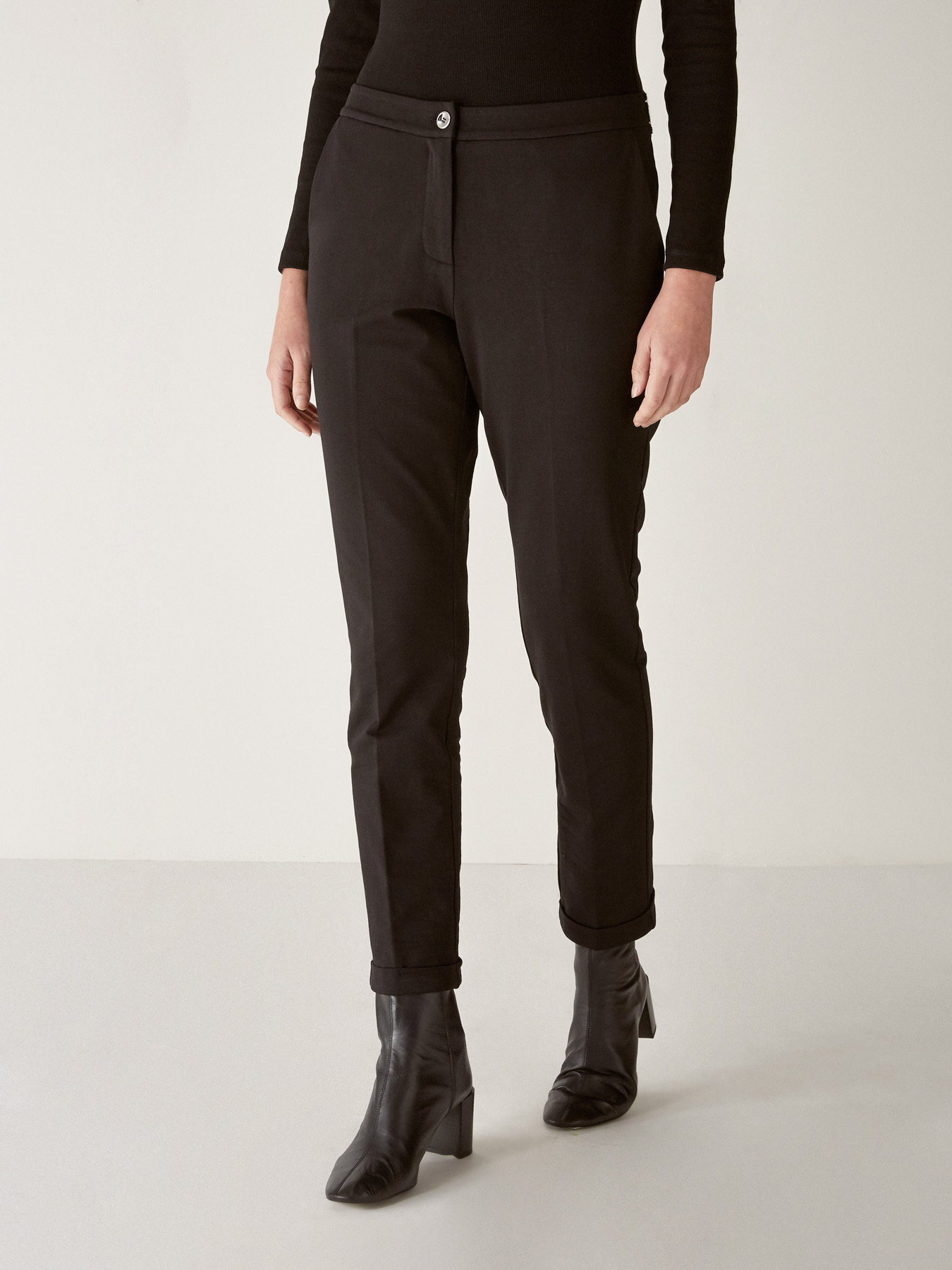 CHINOS DE TEJIDO DE FELPA image number 2