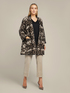 Oversized animal print cardigan image number 0