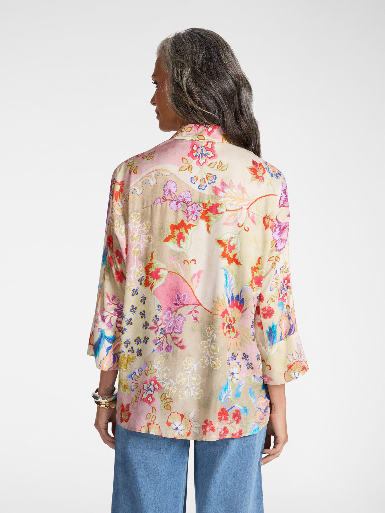 Chemise en viscose imprim&eacute;e image number 1