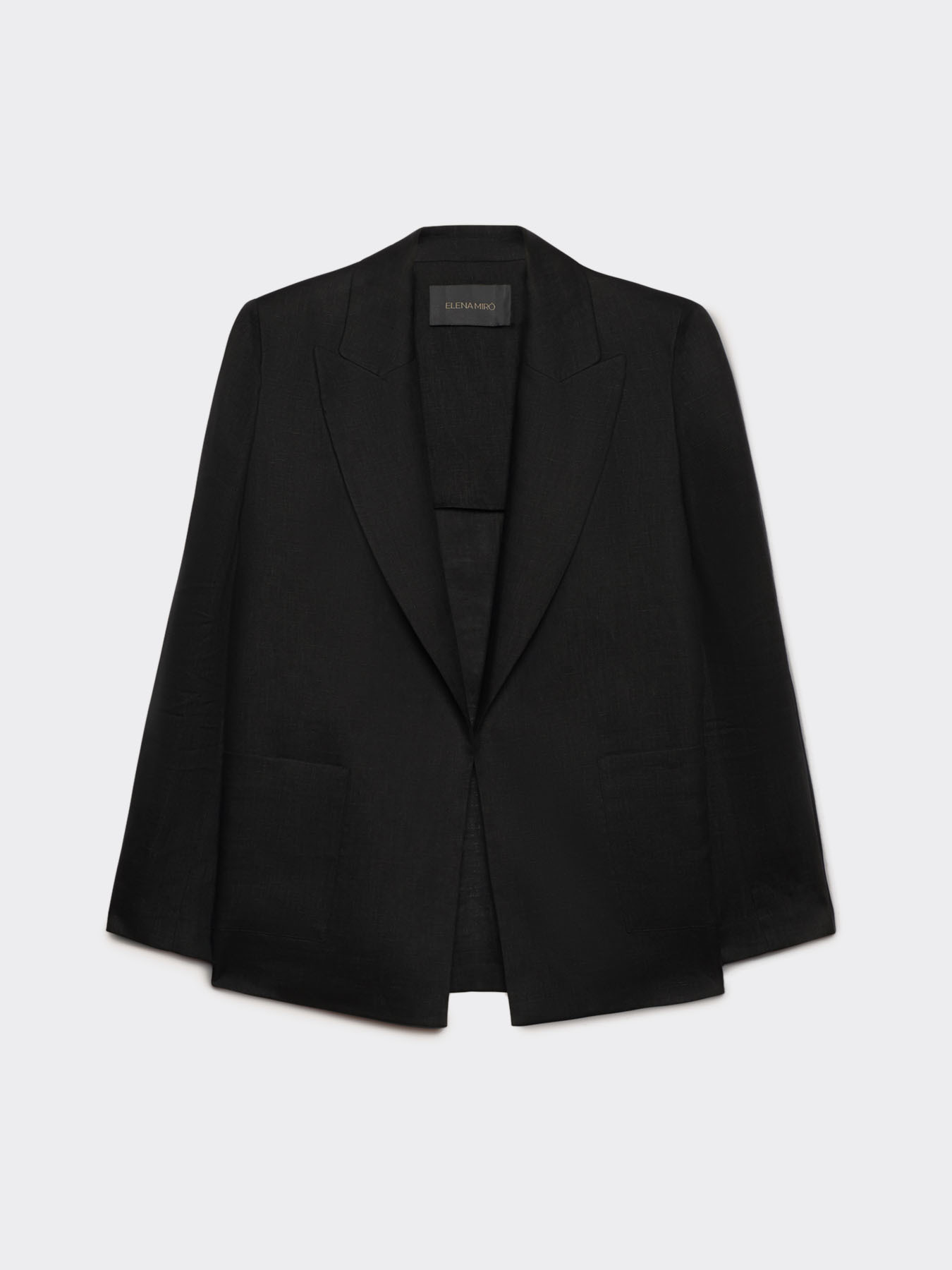 Linen blazer jacket image number 5