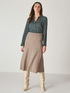 FLARED KNIT SKIRT image number 0
