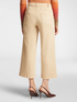 Wide leg cropped trousers image number 1