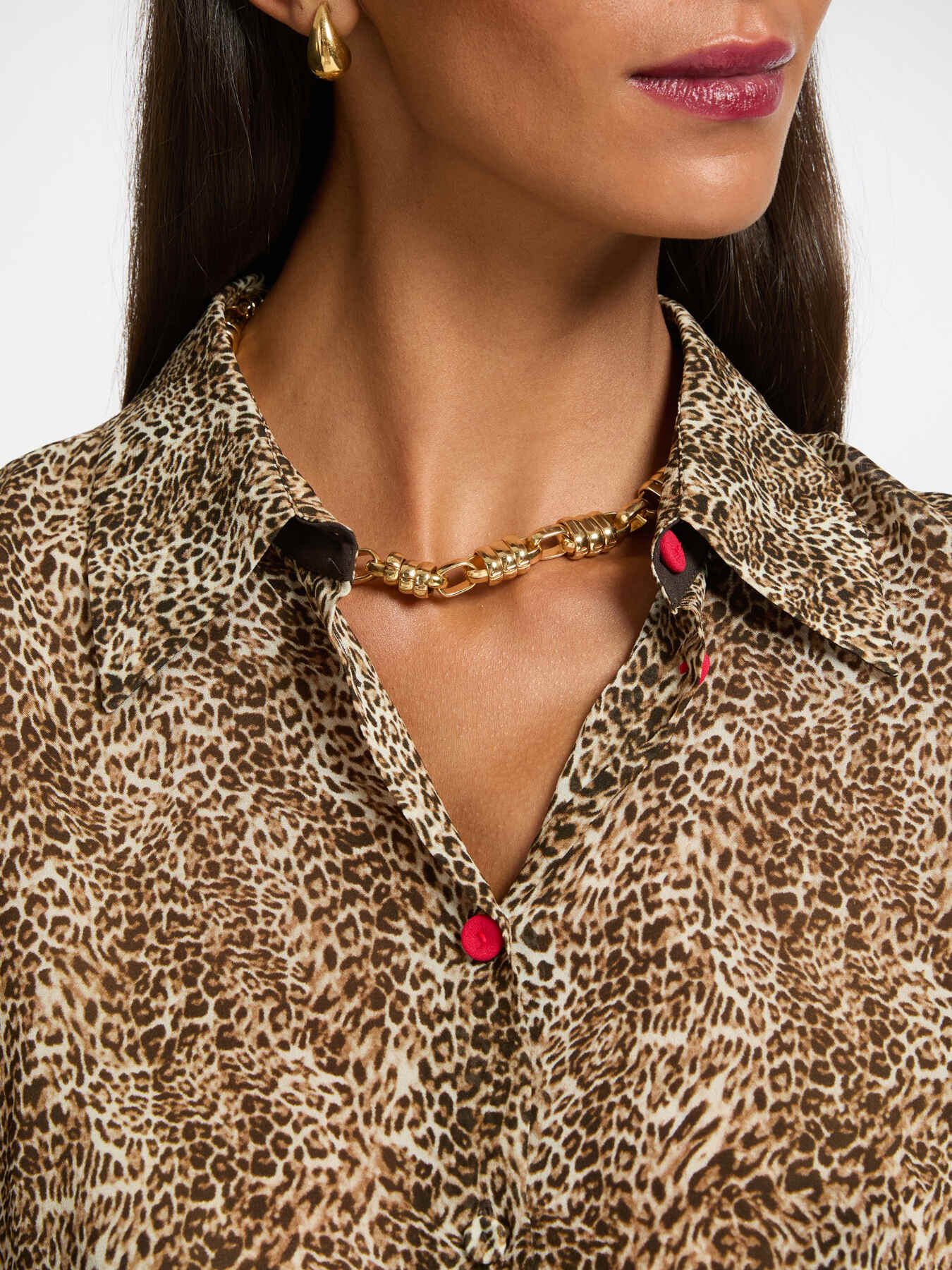 Animal print shirt image number 3