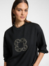 Sweatshirt with oversized Monogram embroidery image number 3
