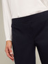 Skinny-Hose in Milano-Rib image number 3