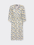 Printed viscose dress image number 4