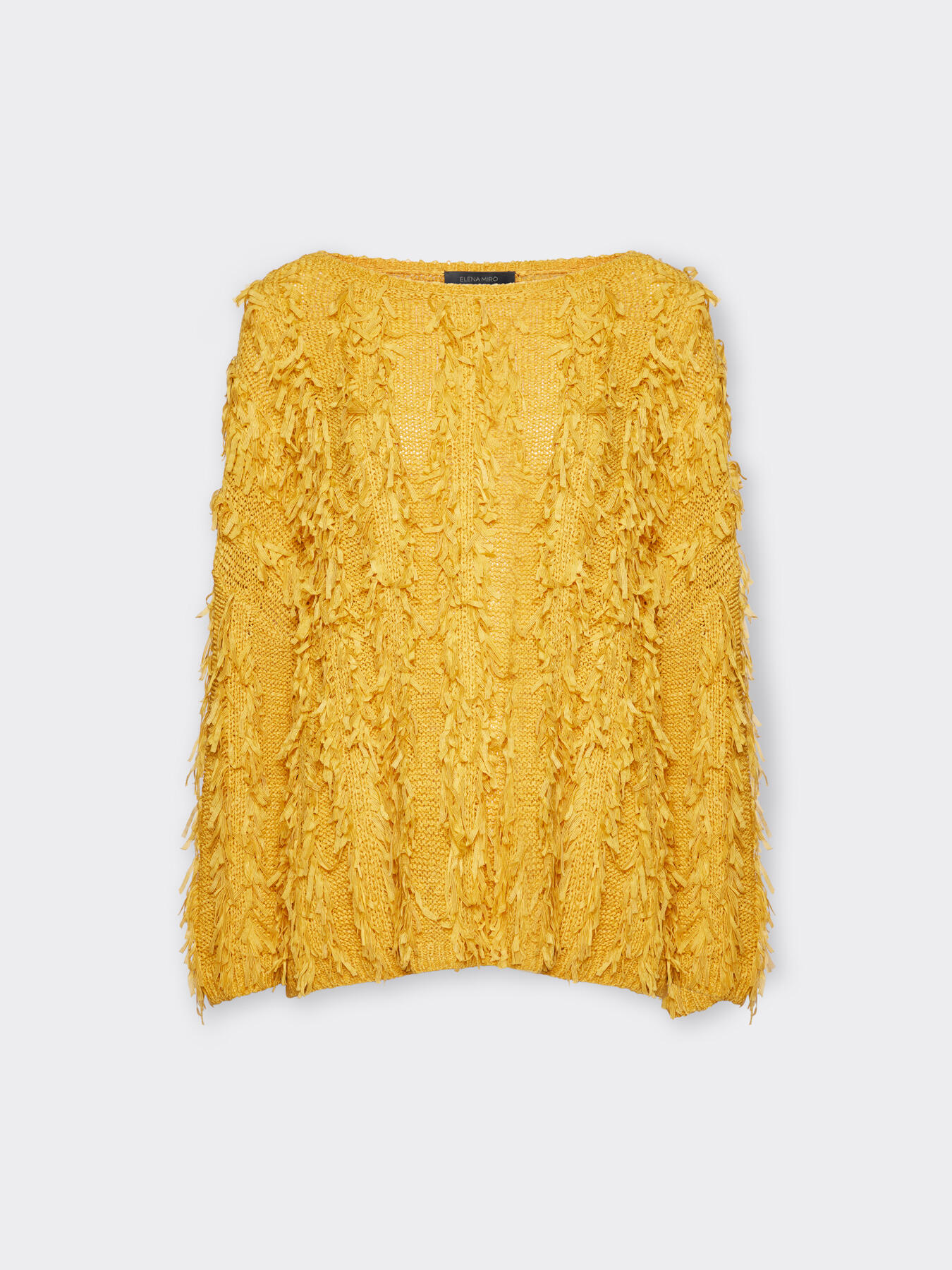 Pull oversize &agrave; franges image number 4