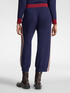 Cropped-Strickhose mit gestreiften B&uuml;ndchen image number 1