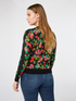 Cardigan &agrave; fleurs image number 2