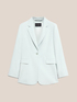 Blazer de tejido vaporoso image number 5