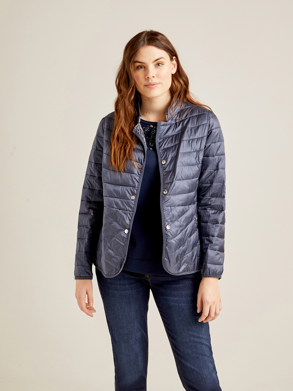 Elenamiro: Piumino reversibile con stampa_7