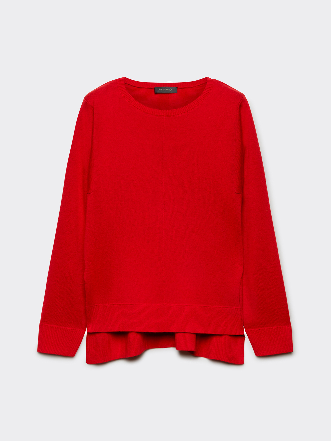 Pull col rond coupe droite image number 4