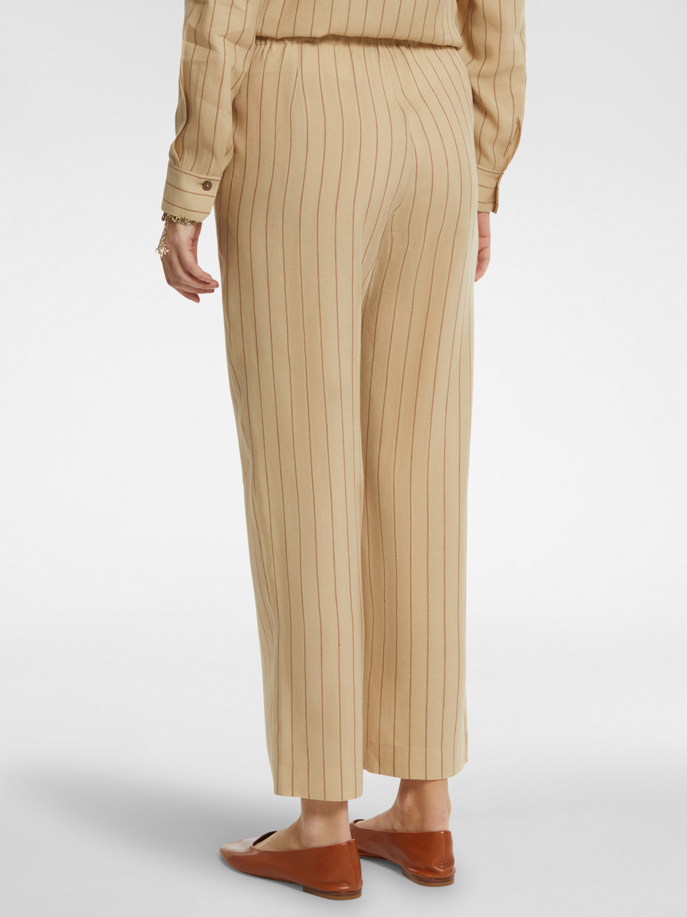 Pinstriped trousers image number 1