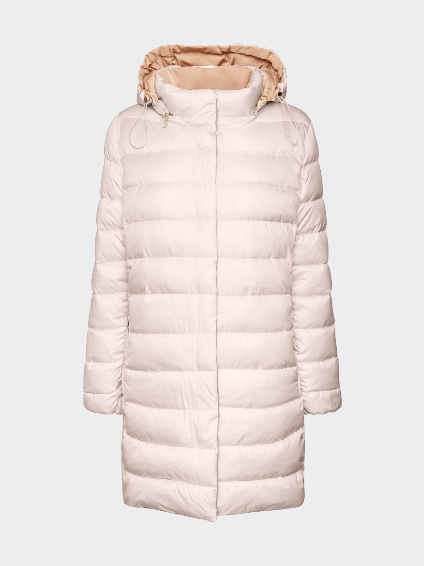 Reversible down jacket in water-repellent nylon image number 5