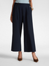 Wide-leg pleated trousers image number 2
