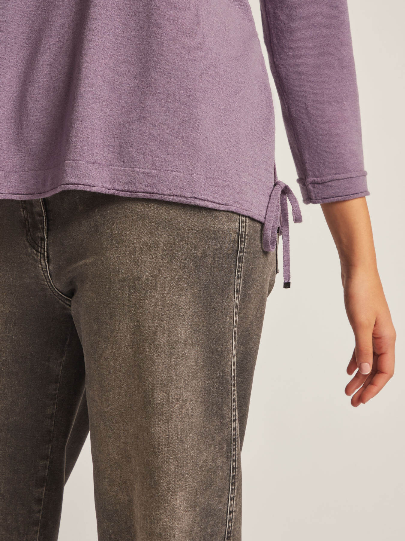 Colour block sweater image number 3