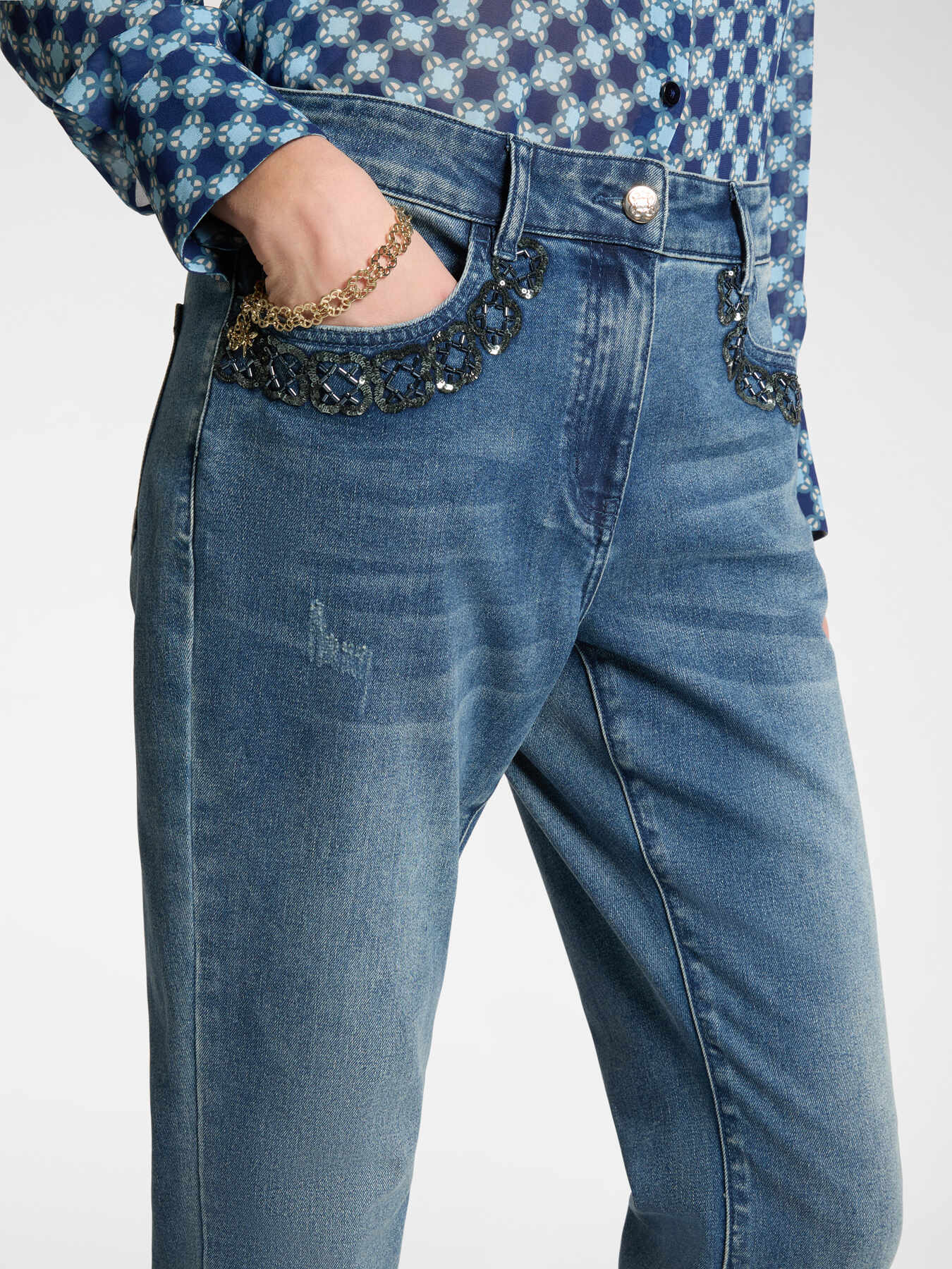 Regular 5-Pocket-Jeans, „Rose“ image number 3