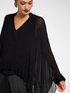 Sequined georgette blouse image number 2