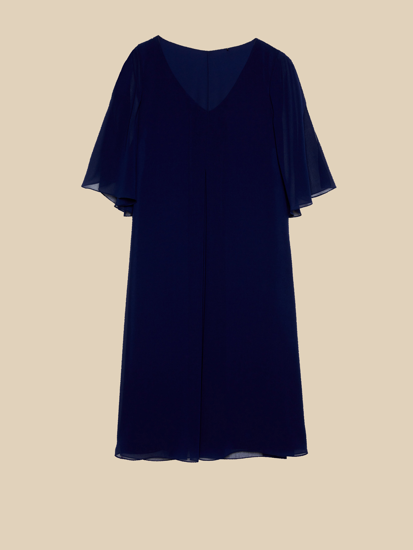 KLEID AUS GEORGETTE MIT STOLA image number 4