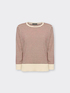 Viscose blend striped sweater image number 4