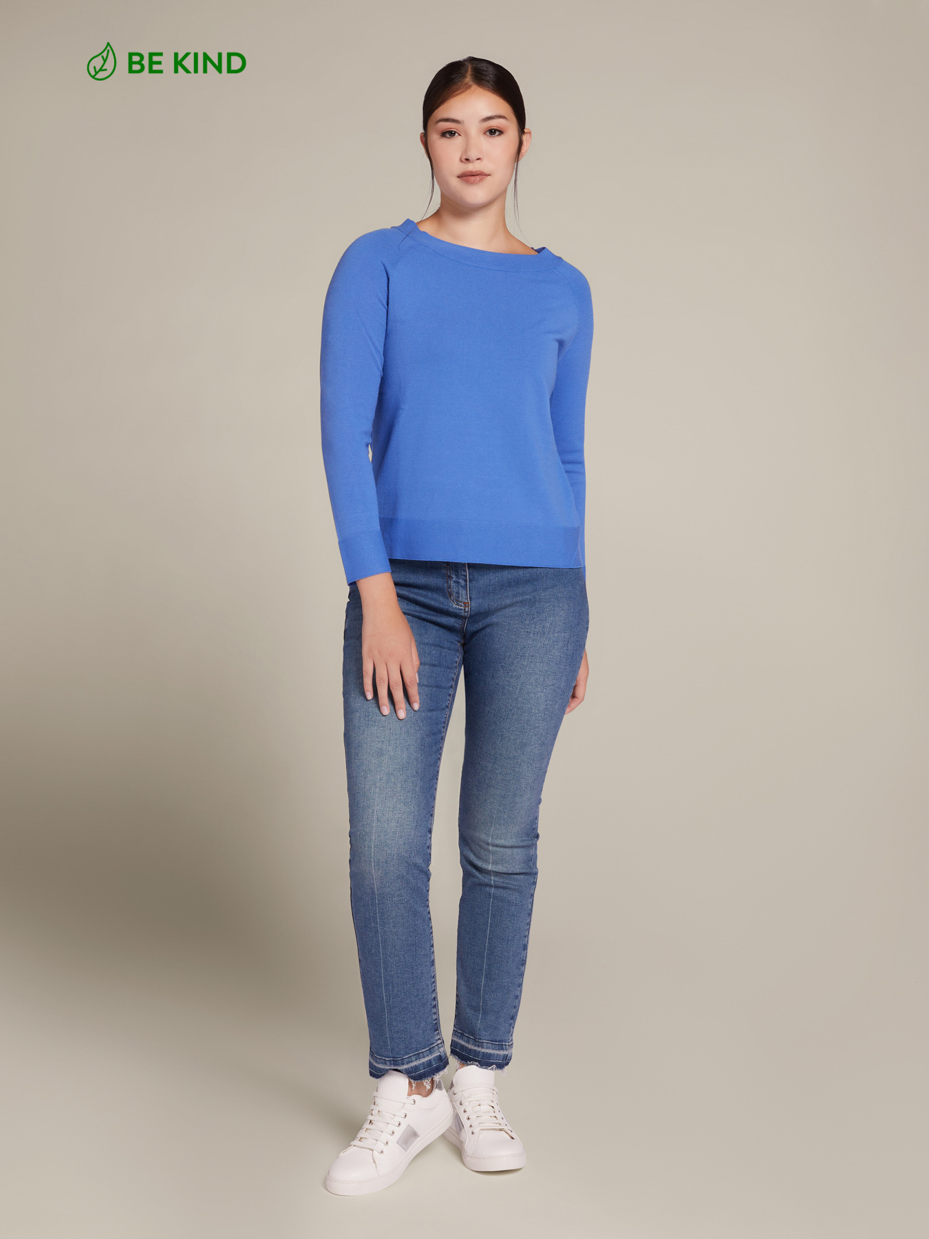 Pullover mit U-Boot-Ausschnitt image number 3