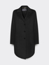Tailored coat in double-faced fabric image number 4