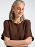 Kimono sleeve T-shirt with jewel buttons image number 3